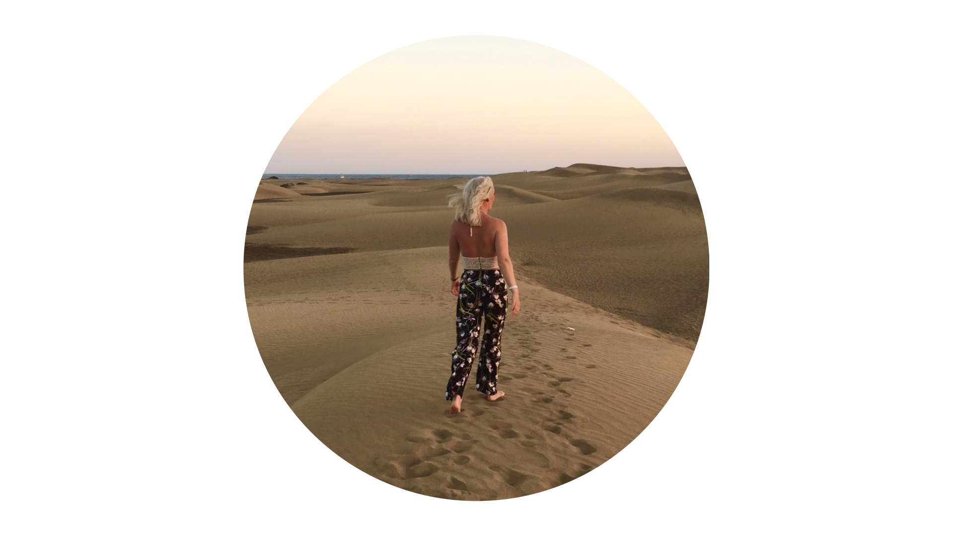 About me Around the world she goes